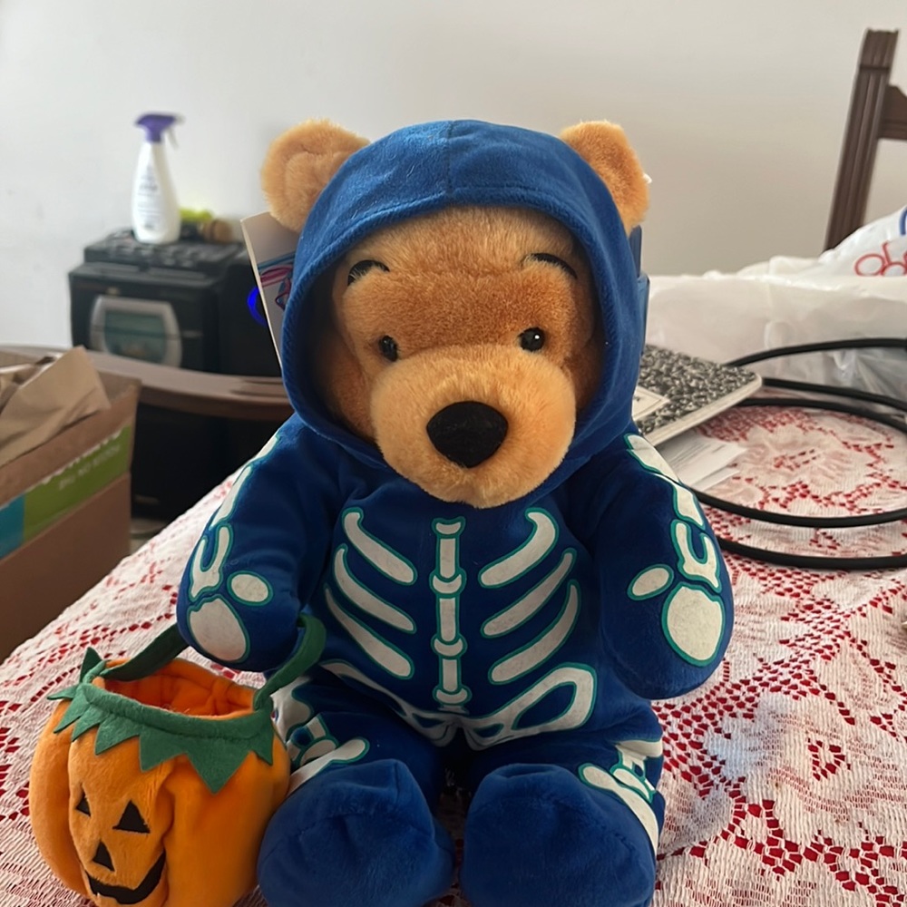 Skeleton pooh bear
